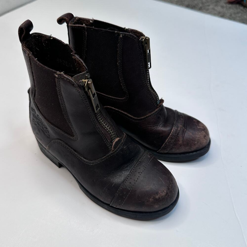On Course Zip Paddock Equestrian Riding Boots - Picture 2 of 7